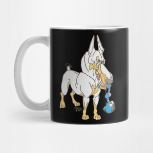 White Doberman Mug